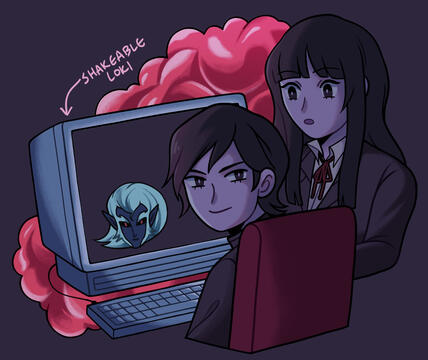 digital devil story shaker charm (2022)