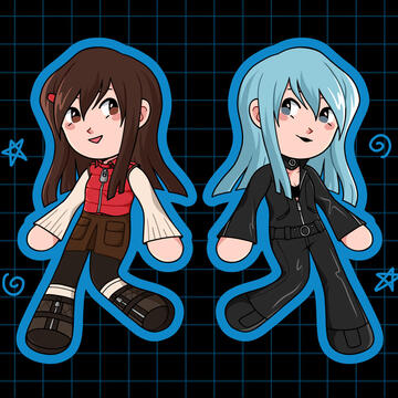 hitomi/nemissa double sided charm (2022)